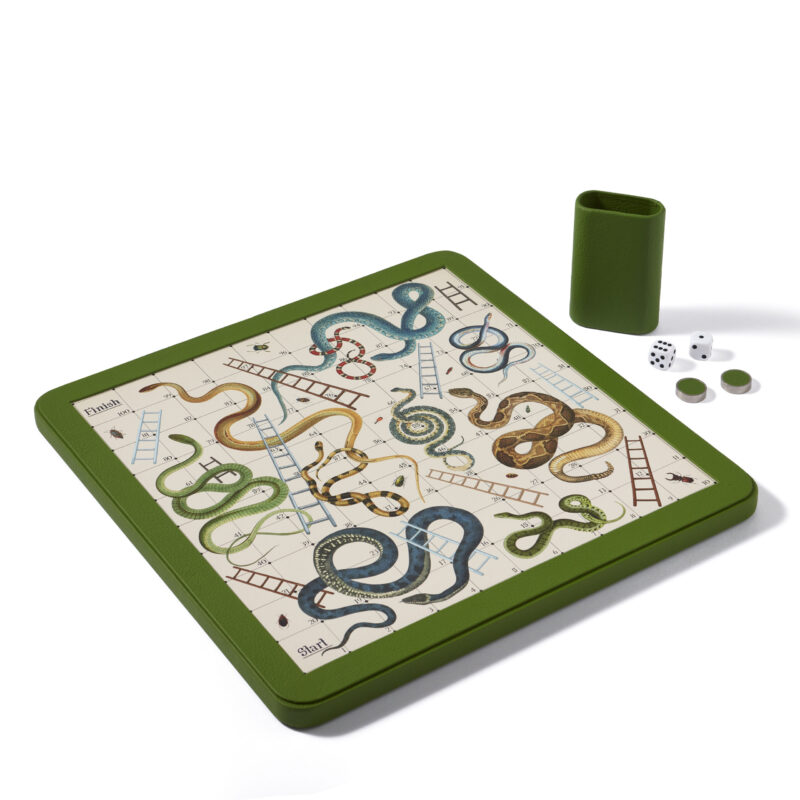 SNAKES&LUDO_14INCH_GREEN_A